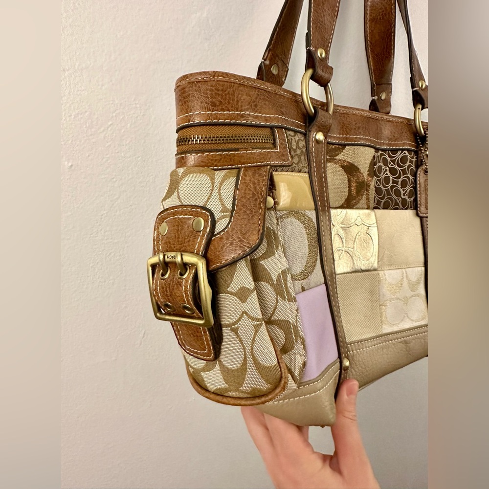 Coach Patchwork Purse - Picture 3 of 7